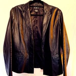 Leather jacket